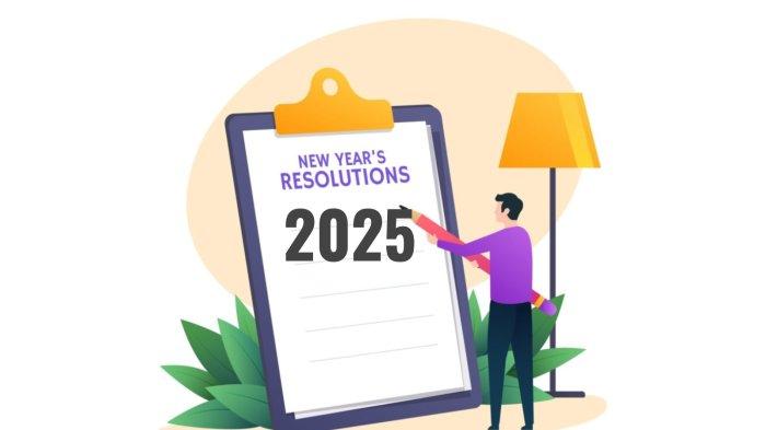 contoh resolusi tahun baru 2025