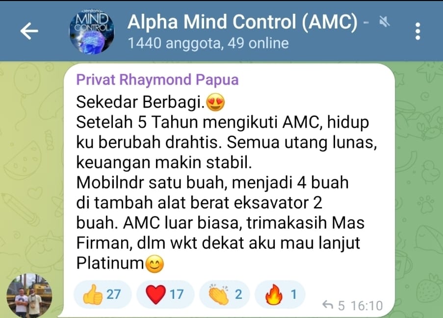 bukti magnet rezeki amc