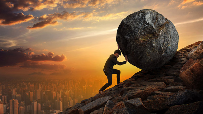 mindset miskin kerja keras